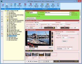 Editor window - Video Cues