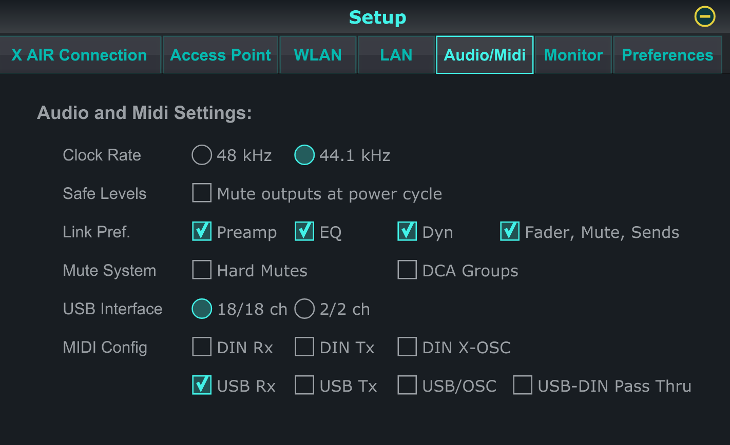 x air xr18 setup.PNG